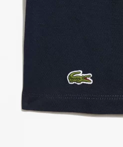 Lacoste Unterwäsche & Loungewear>3Er-Set Kurze Boxershorts Mit Trikolor-Bund Iconics Navy Blau / Heidekraut Grau / Rot W34