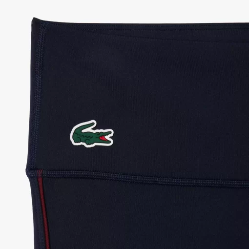 Lacoste Fitnessstudio & Training>Absorbierende Sport-Stretch-Leggings Navy Blau 166