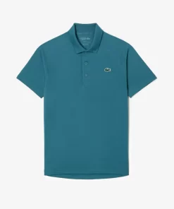 Lacoste Tennis>Atmungsaktives Heeren Polo Sport Blau Iy4