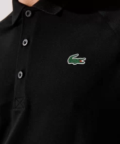 Lacoste Sportbekleidung>Atmungsaktives Heeren Polo Sport Schwarz 031