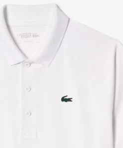 Lacoste Sportbekleidung>Atmungsaktives Heeren Polo Sport Weis 001