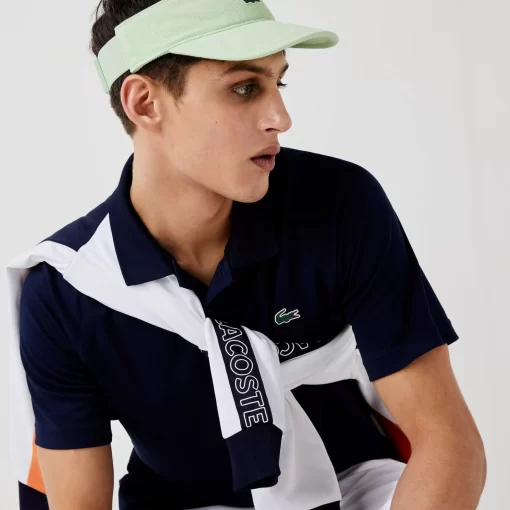 Lacoste Sportbekleidung>Atmungsaktives Heeren Polo Sport Navy Blau 166