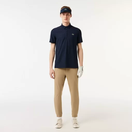 Lacoste Golf>Atmungsaktives Herren-Golf Polo Sport Navy Blau 166