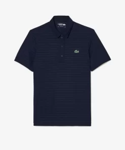 Lacoste Golf>Atmungsaktives Herren-Golf Polo Sport Navy Blau 166