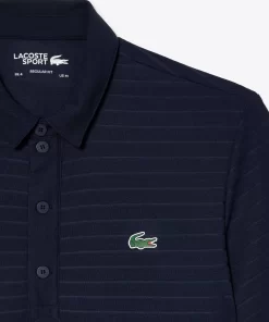 Lacoste Golf>Atmungsaktives Herren-Golf Polo Sport Navy Blau 166