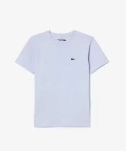 Lacoste Jungenkleidung>Atmungsaktives Jungen T-Shirt Sport Hellblau J2G