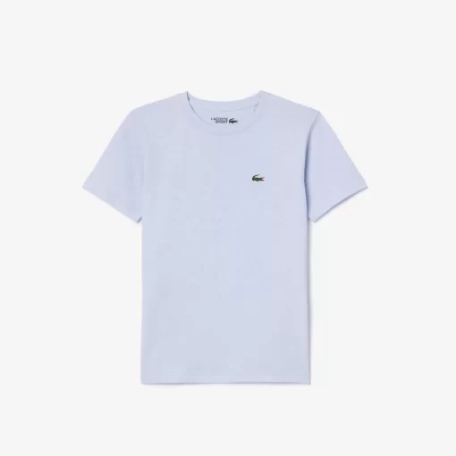 Lacoste Jungenkleidung>Atmungsaktives Jungen T-Shirt Sport Hellblau J2G