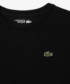 Lacoste Jungenkleidung>Atmungsaktives Jungen T-Shirt Sport Schwarz 031