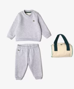 Lacoste Accessoires>Baby Jogger Set Aus Bio-Baumwolle Heidekraut Grau Cca