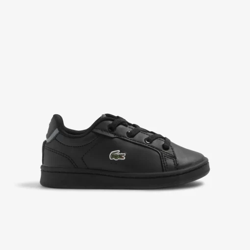 Lacoste Schuhe>Baby-Sneakers Carnaby Pro Aus Synthetischen Fasern Black / Black 02H