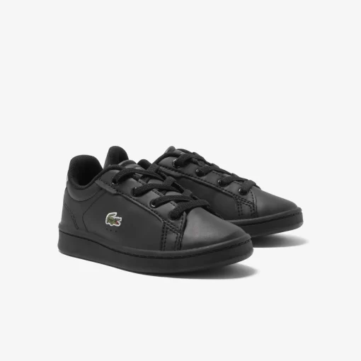 Lacoste Schuhe>Baby-Sneakers Carnaby Pro Aus Synthetischen Fasern Black / Black 02H