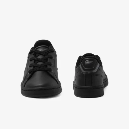 Lacoste Schuhe>Baby-Sneakers Carnaby Pro Aus Synthetischen Fasern Black / Black 02H