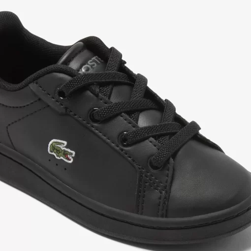 Lacoste Schuhe>Baby-Sneakers Carnaby Pro Aus Synthetischen Fasern Black / Black 02H