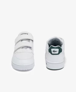 Lacoste Schuhe>Baby-Sneakers T-Clip Aus Synthetik White/Dark Green 1R5