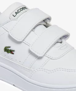 Lacoste Schuhe>Baby-Sneakers T-Clip Aus Synthetik White/Dark Green 1R5