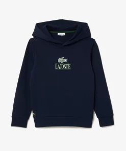 Lacoste Mädchenkleidung>Baumwoll-Hoodie Navy Blau 166