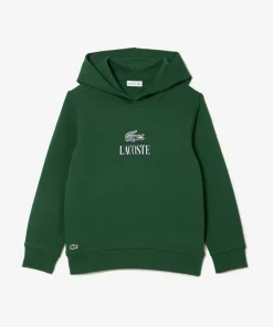 Lacoste Jungenkleidung>Baumwoll-Hoodie Grun 132