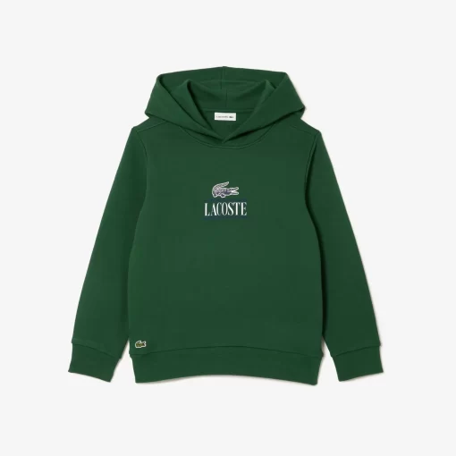 Lacoste Jungenkleidung>Baumwoll-Hoodie Grun 132