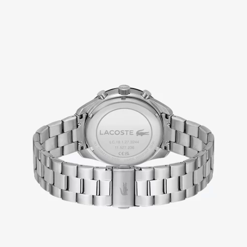 Lacoste Uhren>Boston Chronograph Aus Edelstahl Schwarz 000