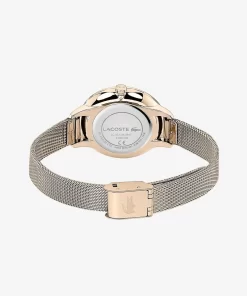 Lacoste Uhren>Cannes Damenuhr Mit Rose-Vergoldetem Band Gold 000