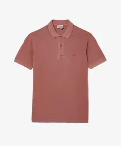 Lacoste Poloshirts>Classic Fit Poloshirt Aus Baumwoll-Pique Rosa Rzi