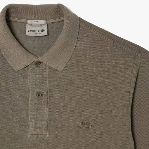 Lacoste Poloshirts>Classic Fit Poloshirt Aus Baumwoll-Pique Khaki Grun S3I