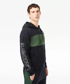 Lacoste Sweatshirts>Colourblock Jogging-Hoodie Navy Blau / Dunkelgrun Mi7