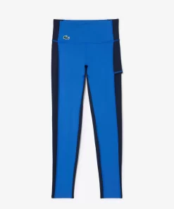 Lacoste Sportbekleidung>Colourblock Ultra-Dry Stretch Sport-Leggings Navy Blau / Blau Iuv