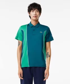 Lacoste Tennis>Colour-Block-Poloshirt Sport X Novak Djokovic Grun Kxd