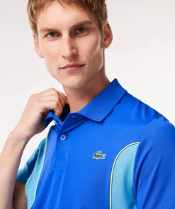 Lacoste Tennis>Colour-Block-Poloshirt Sport X Novak Djokovic Blau X18