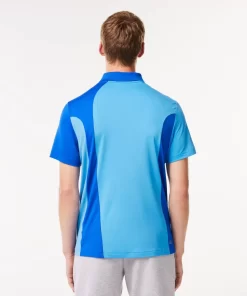 Lacoste Tennis>Colour-Block-Poloshirt Sport X Novak Djokovic Blau X18