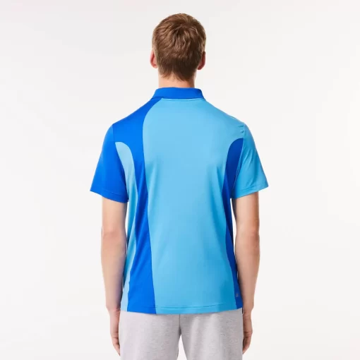 Lacoste Tennis>Colour-Block-Poloshirt Sport X Novak Djokovic Blau X18