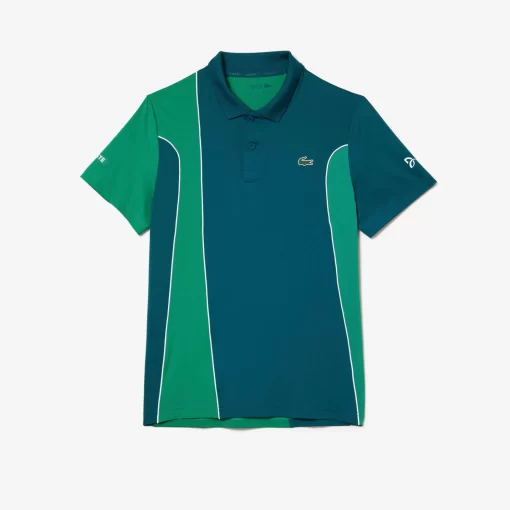 Lacoste Tennis>Colour-Block-Poloshirt Sport X Novak Djokovic Grun Kxd