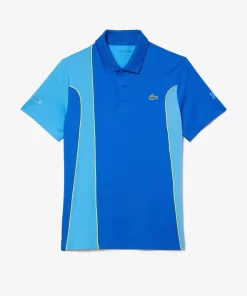 Lacoste Tennis>Colour-Block-Poloshirt Sport X Novak Djokovic Blau X18