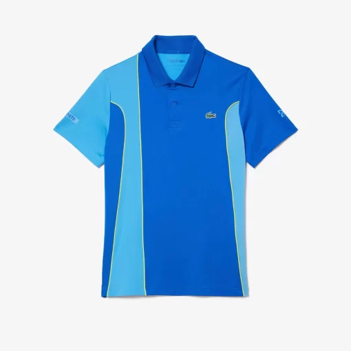 Lacoste Tennis>Colour-Block-Poloshirt Sport X Novak Djokovic Blau X18