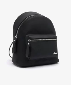 Lacoste Rucksäcke>Daily Lifestyle Rucksack Aus Beschichtetem Canvas Black 000