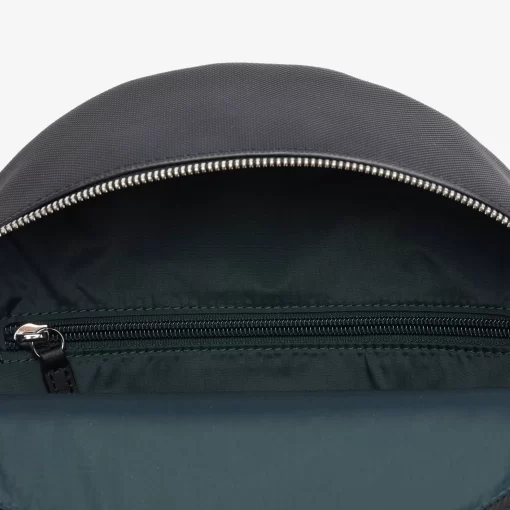 Lacoste Rucksäcke>Daily Lifestyle Rucksack Aus Beschichtetem Canvas Black 000