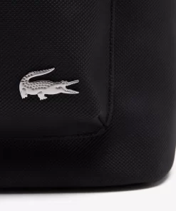 Lacoste Rucksäcke>Daily Lifestyle Rucksack Aus Beschichtetem Canvas Black 000