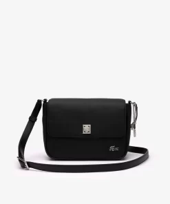 Lacoste Crossbody Taschen>Daily Lifestyle Tasche Aus Beschichtetem Canvas Black 000