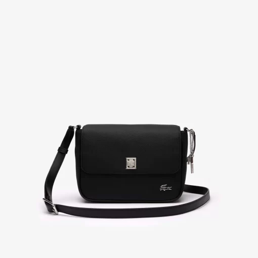 Lacoste Crossbody Taschen>Daily Lifestyle Tasche Aus Beschichtetem Canvas Black 000