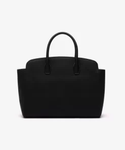 Lacoste Taschen>Daily Lifestyle Tasche Aus Beschichtetem Canvas Black 000