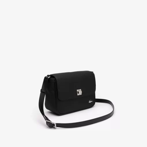 Lacoste Crossbody Taschen>Daily Lifestyle Tasche Aus Beschichtetem Canvas Black 000