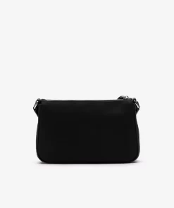 Lacoste Crossbody Taschen>Daily Lifestyle Umhangetasche Aus Beschichtetem Canvas Black 000