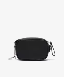 Lacoste Crossbody Taschen>Daily Lifestyle Umhangetasche Aus Beschichtetem Canvas Black 000