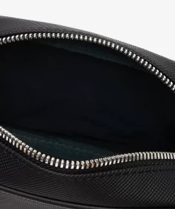 Lacoste Crossbody Taschen>Daily Lifestyle Umhangetasche Aus Beschichtetem Canvas Black 000