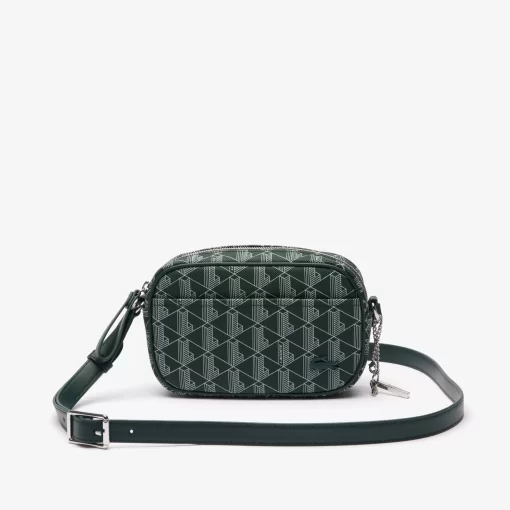 Lacoste Crossbody Taschen>Daily Lifestyle Umhangetasche Slim Mit Monogramm Mono Sinople Farine M44