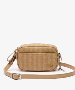 Lacoste Crossbody Taschen>Daily Lifestyle Umhangetasche Slim Mit Monogramm Viennois Beige L01