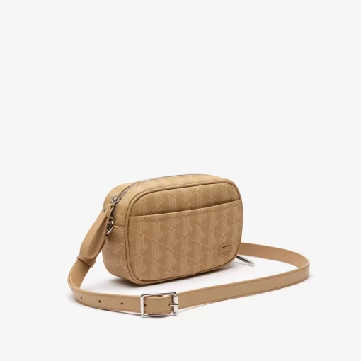 Lacoste Crossbody Taschen>Daily Lifestyle Umhangetasche Slim Mit Monogramm Viennois Beige L01