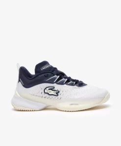 Lacoste Tennis>Damen Ag-Lt23 Tennis Schuhe Ultra Fur Sandplatz White / Navy 042