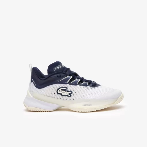 Lacoste Tennis>Damen Ag-Lt23 Tennis Schuhe Ultra Fur Sandplatz White / Navy 042